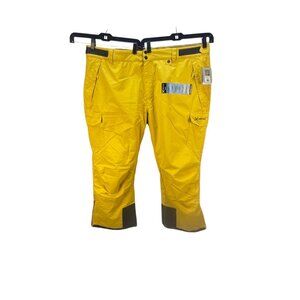 Arctix Men's Bamboo Yellow Insulated Snowsports Cargo Pants 3XL Outdoor Gorpcore